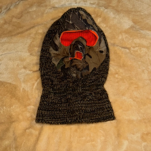 None Accessories Vintage Reversible Hunting Tobogganmask Poshmark